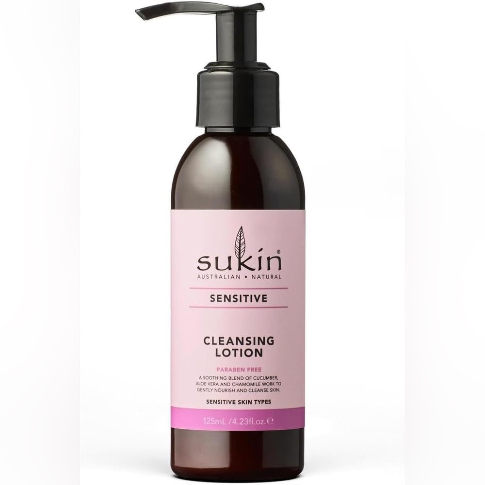 New Sukin Sensitive Cleansing Lotion 125ml/4.23oz